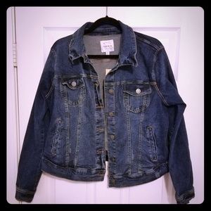 Torrid size 0 denim jacket